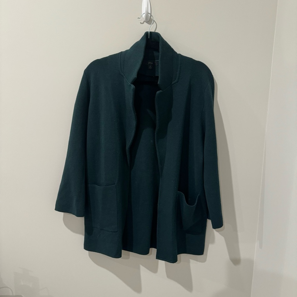 J. Crew Sweater Blazer